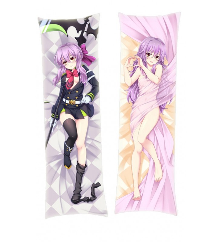 Seraph of the end Shinoa Hiiragi Dakimakura Body Pillow Anime