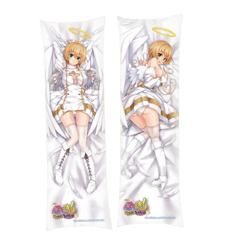 Nuki Dokki - Angel and Devils Battle of Exhale - Sera Mitra Irene Anime body dakimakura japenese love pillow cover