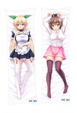 Saimin Gakuen Lady Lyrica and Suzunechan Anime body dakimakura japenese love pillow cover