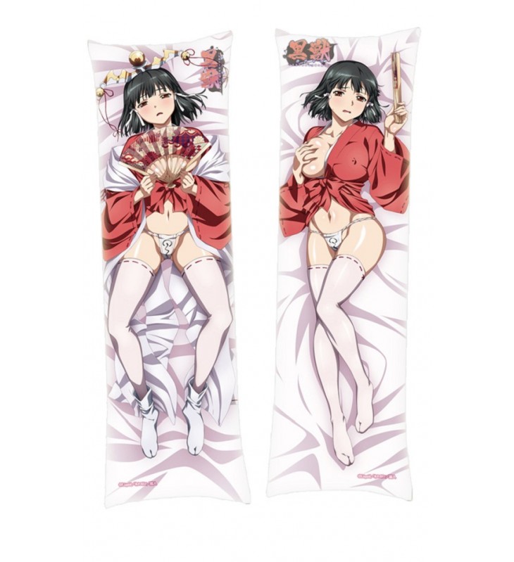 Kuroinu Kedakaki Seijo wa Hakudaku ni Somaru Kaguya Anime body dakimakura japenese love pillow cover