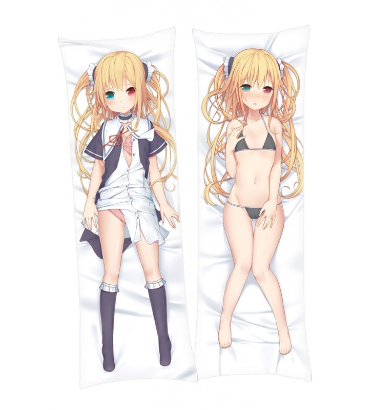 Artist Motoko Nishihara Yui Tokuno Anime body dakimakura japenese love pillow cover