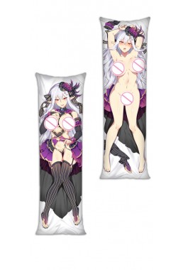 Bewitching silver-haired witch Anime Dakimakura Japanese Hug Body PillowCases
