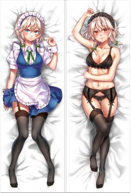 Touhou Project Izayoi Sakuya Anime Dakimakura Japanese Hug Body PillowCases