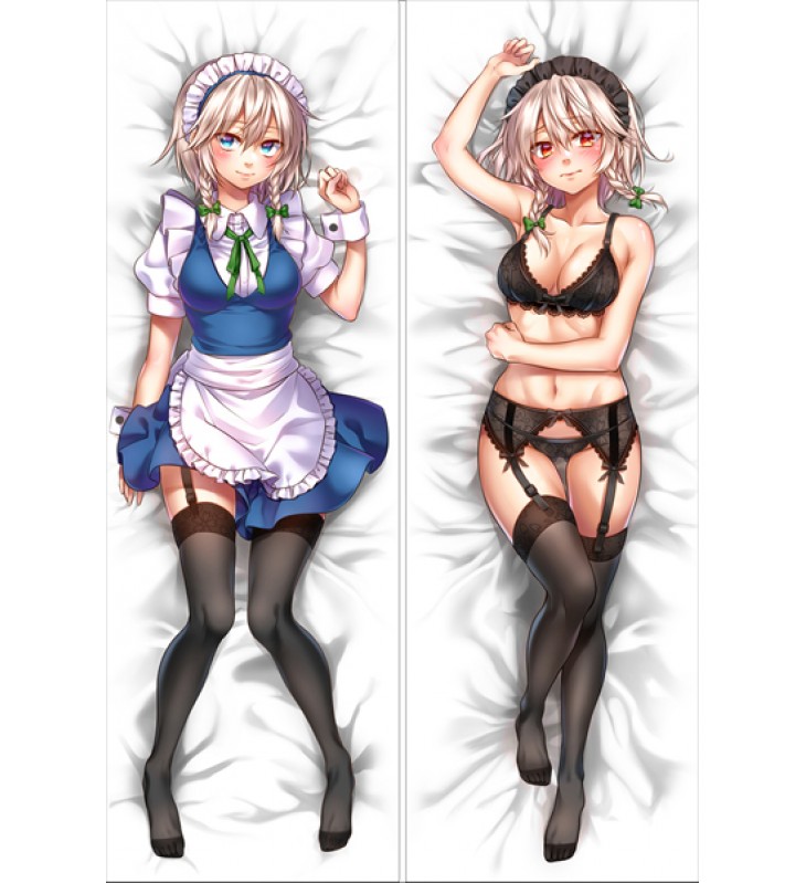 Touhou Project Izayoi Sakuya Anime Dakimakura Japanese Hug Body PillowCases