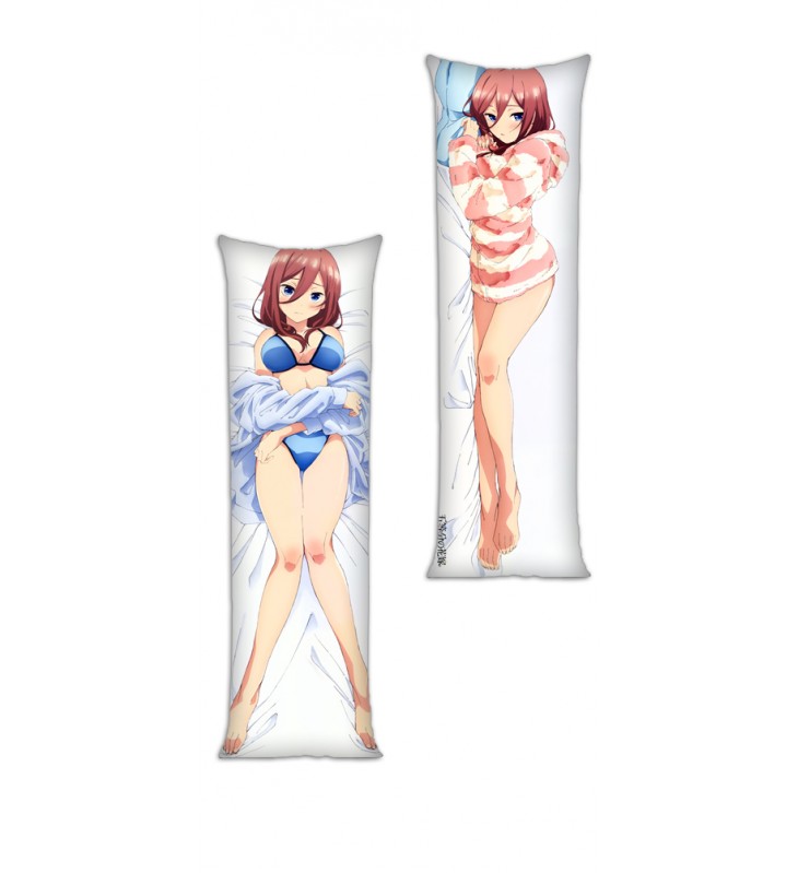 Nakano Miku The Quintessential Quintuplets Anime Dakimakura Japanese Hug Body PillowCases