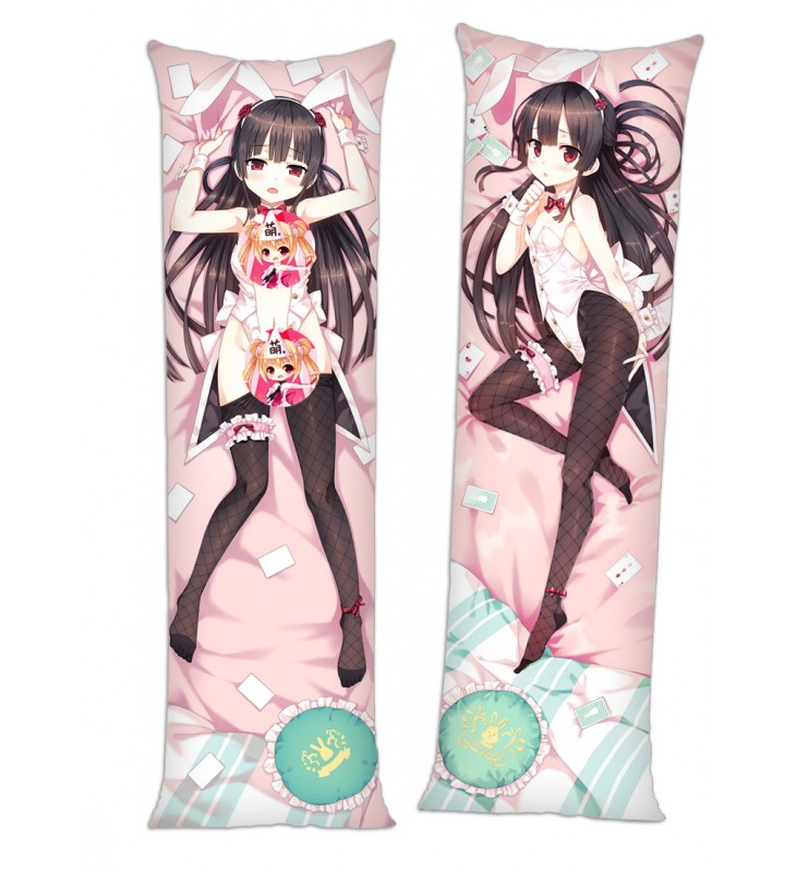 Maitetsu Lose Cura Hachiroku Anime Dakimakura Japanese Hugging Body PillowCover