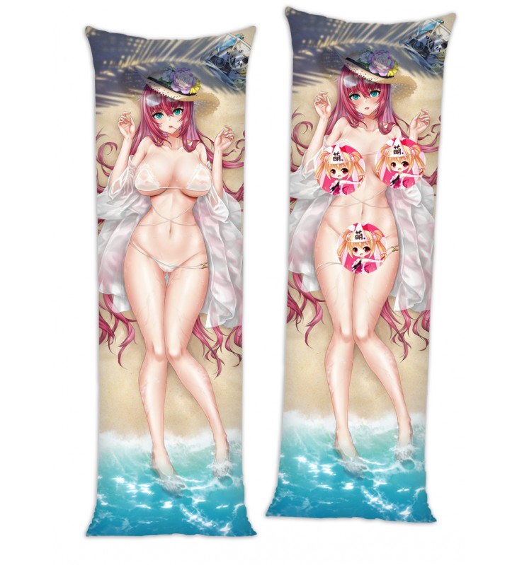 Azur Lane FFNF Surcouf Anime Dakimakura Japanese Hugging Body PillowCover