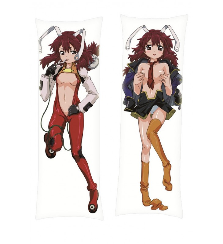 Fight Ippatsu! Juuden-chan Plug Cryostat Dakimakura Body Pillow Anime