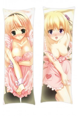 breasts mukai mana naked apron nami no manimani nipples peco Dakimakura Body Pillow Anime
