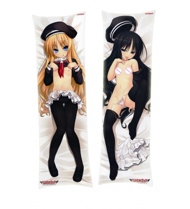 Little Bitch Girls in Hog Farm Elena Erika Dakimakura Body Pillow Anime