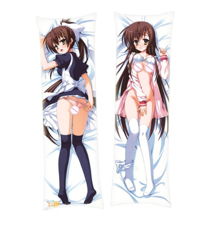 LUCKY or UNLUCKY Aoi Yamafusa + Princess Nosakuya Unohana Dakimakura Body Pillow Anime