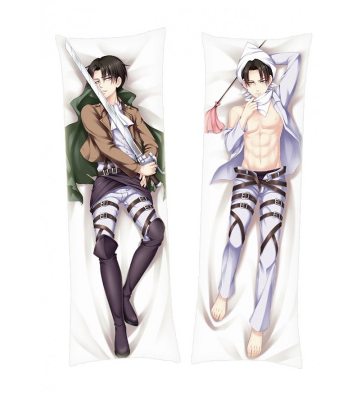 Attack on Titan Rivaille Dakimakura Body Pillow Anime