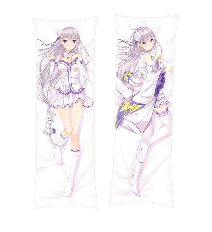 Re Zero Emilia Dakimakura Body Pillow Anime