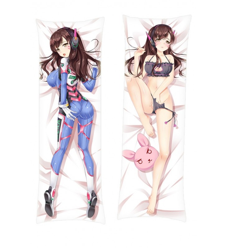 Game Overwatch D.Va Dakimakura Body Pillow Anime