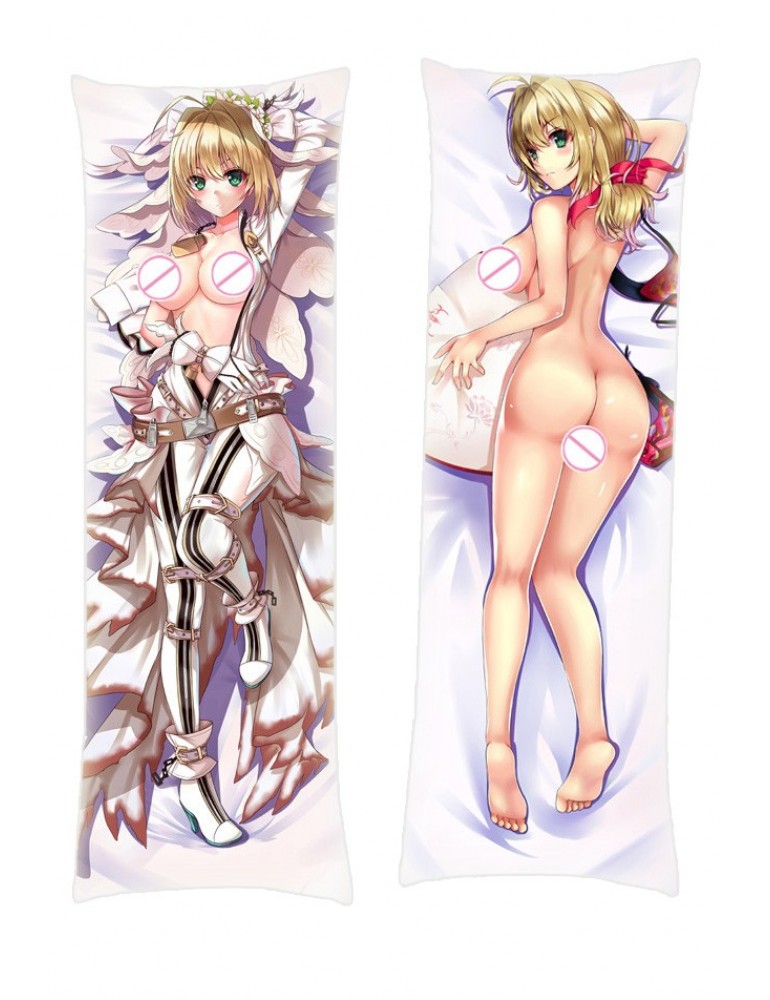 Naked Anime Body Pillow. 