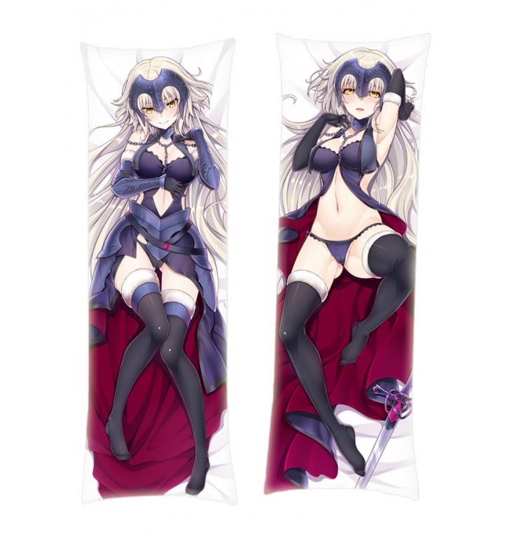 R18 Fate Grand Order Black Jeanne d'Arc Dakimakura Body Pillow Anime