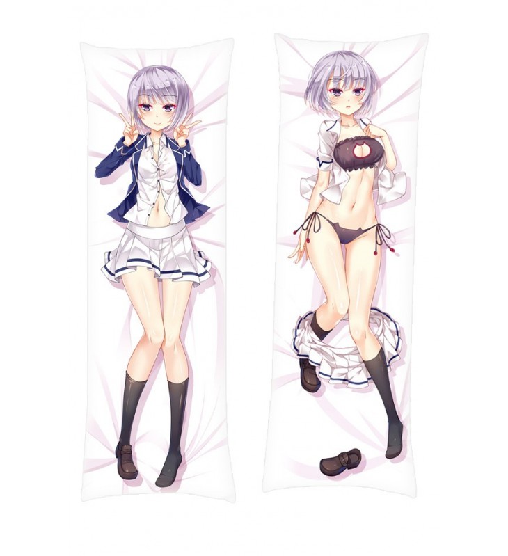 A virgin bitch where my girlfriend is too jealous Kosaka Akiho Dakimakura Body Pillow Anime