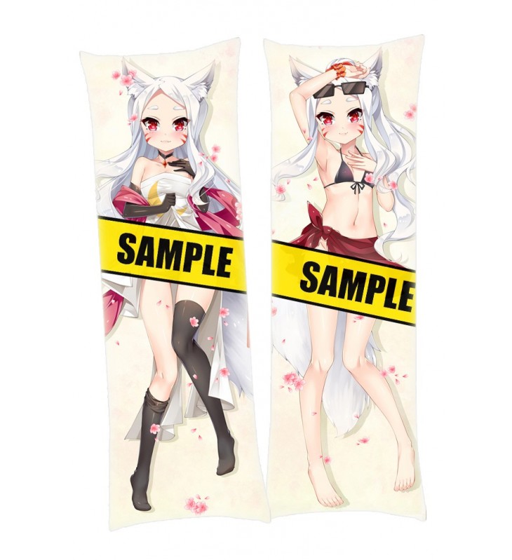 Sewayaki Kitsune no Senko-san Shiro Anime body dakimakura japenese love pillow cover