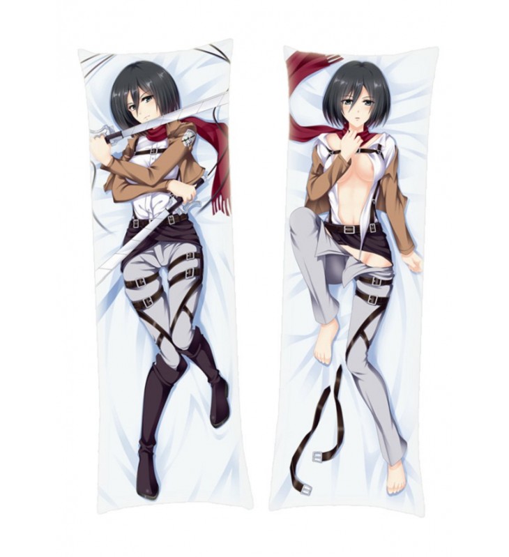 Attack on Titan- Mikasa Ackerman Dakimakura Body Pillow Anime