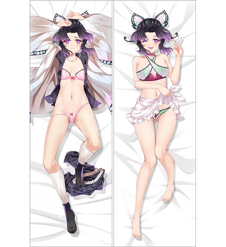 Demon Slayer Kimetsu no Yaiba Kochou Shinobu Anime Dakimakura Japanese Hug Body PillowCases