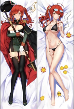 Azur Lane Zara Anime Dakimakura Japanese Hug Body PillowCases