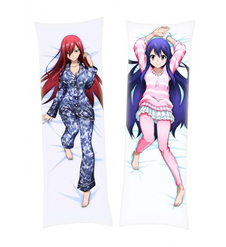 Fairy Tail Erza Scarlet Wendy Marvell Dakimakura Body Pillow Anime