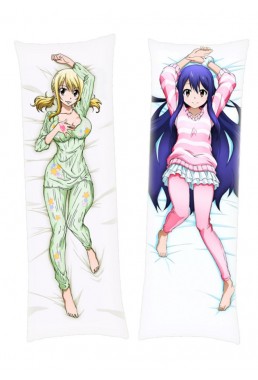 Fairy Tail Wendy Marvell Lucy Heartfilia Dakimakura Body Pillow Anime