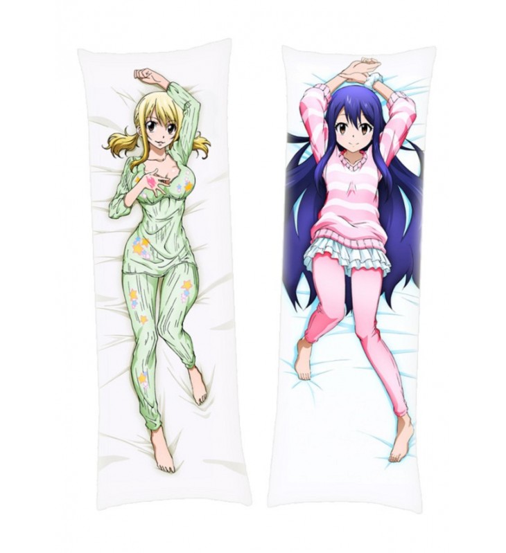 Fairy Tail Wendy Marvell Lucy Heartfilia Dakimakura Body Pillow Anime