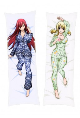 Fairy Tail Erza Scarlet Lucy Heartfilia Dakimakura Body Pillow Anime