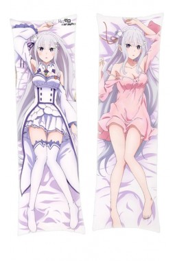 Re Zero Emilia Dakimakura Body Pillow Anime