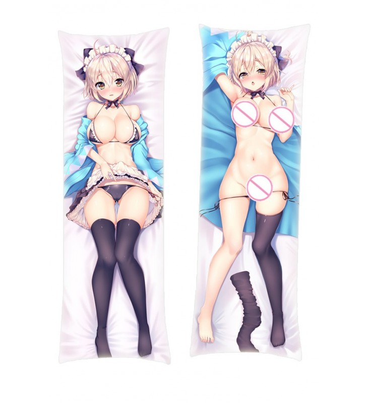 2018 Okita Soji - Fate Grand Order Anime Dakimakura Japanese Hugging Body PillowCases