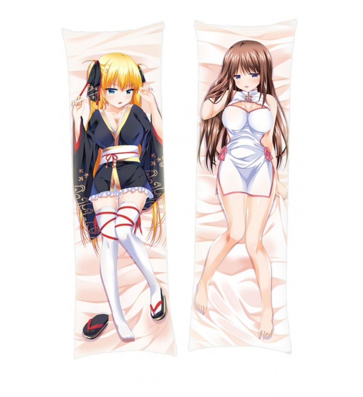 Oni Chichi-Manamusume Kyousei Hatsujou-Akitsuki Airi-Akitsuki Marina Anime Dakimakura Japanese Hugging Body PillowCases